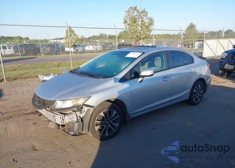 2013 Honda Civic Ex из США, поврежденный, VIN 2HGFB2F87DH530143